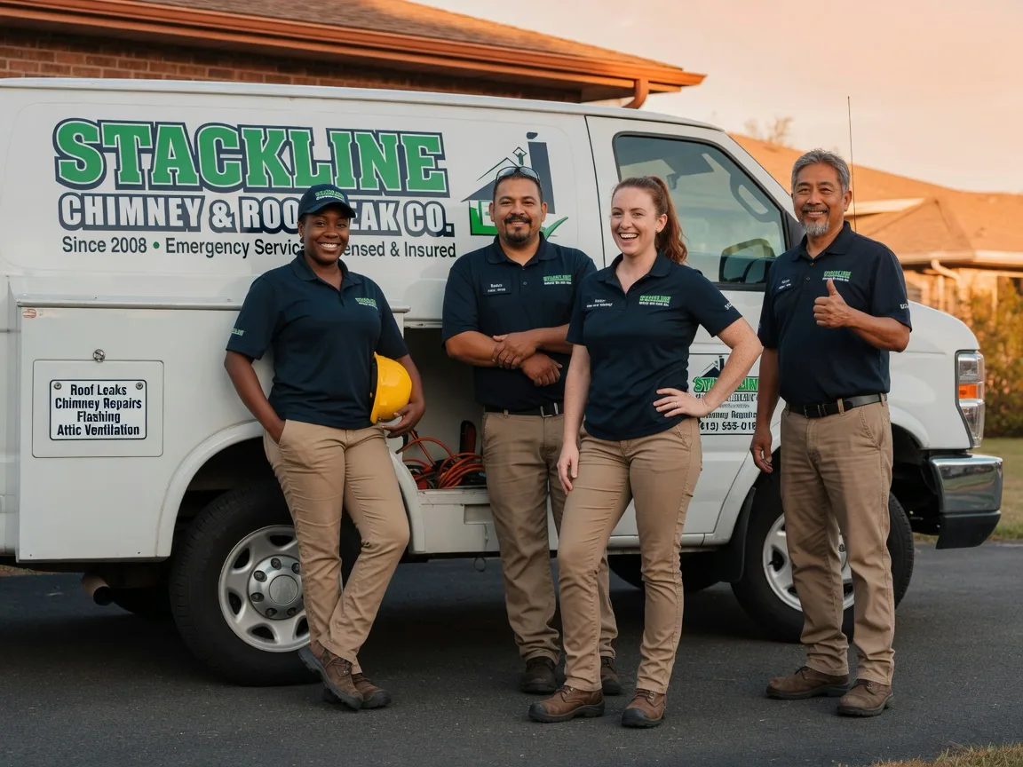 Chimney flashing repair company in Vail, IA